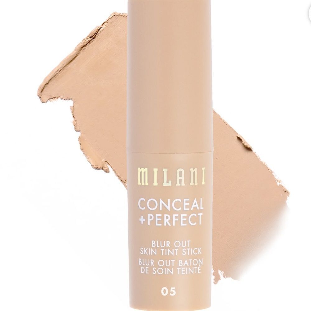 🦋 Milani Shade 5 Conceal + Perfect Skin Tint Stick Blur Out Tinted Moisturizer
